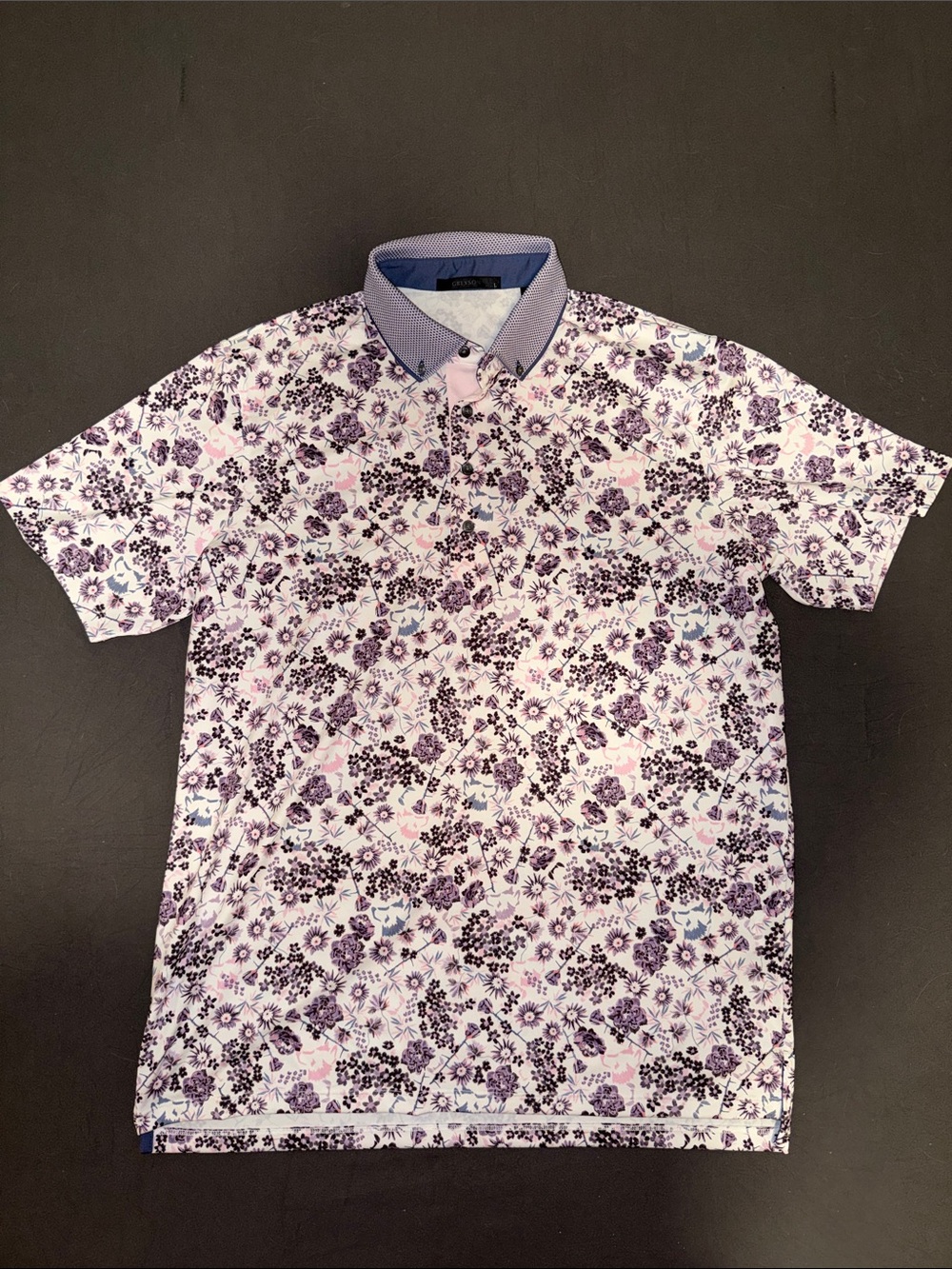 Greyson Purple Fang Polo